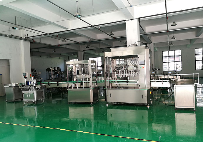 辽宁灌装机械厂家车间设备实拍